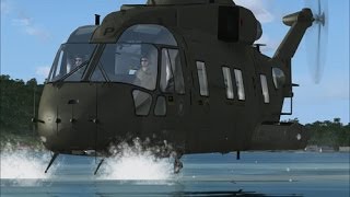 Flight Simulator 2014  EXTREME Low Fly By [upl. by Milson648]