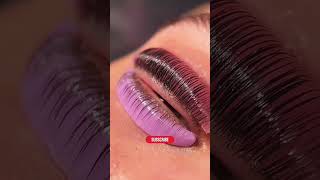 Lash lift 🛗 lashlift lashes beautifullashes makeup eyelashes viralvideo [upl. by Burton]