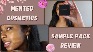 Mented Cosmetics Sample Pack Review [upl. by Axia533]