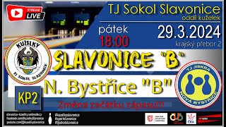 KP2  29032024  Slavonice B vs Nová Bystřice B [upl. by Ykcin]