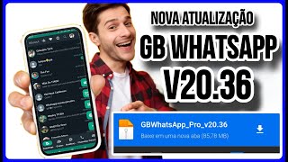 GB Whatsapp 2036 COMO VOLTAR A USAR GBWHATSAPP MELHOR MÉTODO DE ESPELHAMENTO baixarpkgbwhatsapp [upl. by Lohrman]