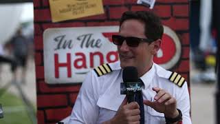 OSHKOSH Interview with TAKINGOFF Captain Joe Dan and Christie [upl. by Greenlee346]