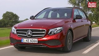 Das neue Mercedes EKlasse TModell 2016 im Test [upl. by Aynosal]