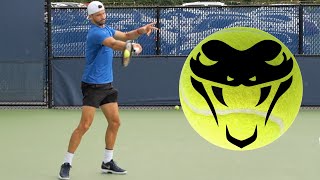 Rainy Training  Grigor Dimitrov Forehand In Slow Motion [upl. by Hotchkiss]