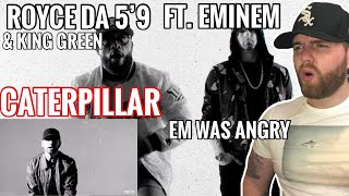 Industry Ghostwriter Reacts to Royce da 59quot  Caterpillar ft Eminem King Green FIRST LISTEN [upl. by Sarkaria]