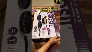 Borosil Non Stick Cookware Set borosil cookwareset cookware unboxing nonstick kitchen en [upl. by Eedya]