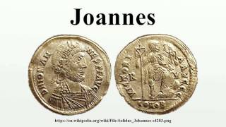 Joannes [upl. by Hax]