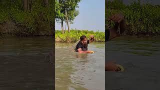 Asian Country Fishing shorts  Amazing Rural Fishing Video 🐟 Best Asian Fishing Technique shorts [upl. by Adnelg61]