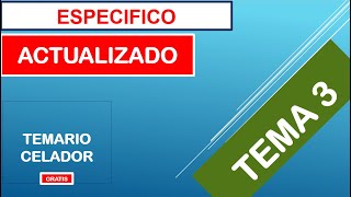 CELADOR  TEMA 3  ACTUACION DEL CELADOR EN UNIDADES DE URGENCIAS y EL TRANSPORTE EN AMBULANCIAS 🚑 [upl. by Gaudette413]