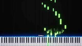 Flute Pigstep From quotAnimation vs Minecraft Shorts The Wardenquot Piano Tutorial Fixed version [upl. by Elleivap]