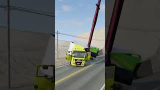 Dumper trucks vs giant hammer part608 shortvideo beamngdrive shorts truck india [upl. by Matazzoni107]