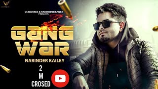 GANGWAR  Narinder Kailey Ft Banka  Randy J  Official Music Video  👍 VS Records [upl. by Bodnar]