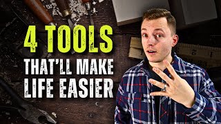 4 Woodworking TOOLS Thatll Make Your Life WAY EASIER [upl. by Nylia]