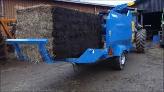 Kidd 850 Bale Shredder [upl. by Gurtner]