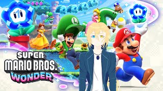 Super Mario Bros Wonder Part 1 5 star levels are hard [upl. by Sashenka143]