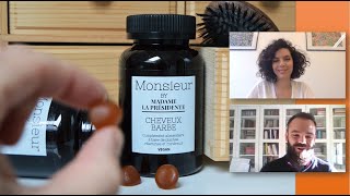 Croissance de la barbe et antichute de cheveux  Interview Gummies Madame La Présidente [upl. by Bela228]