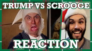 Social Stud Reacts  Donald Trump vs Ebenezer Scrooge Epic Rap Battles of History [upl. by Aisercal]