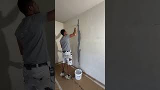 travaux diy peinture chantier construction enduit painter peintre asmr home [upl. by Burd]