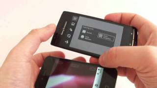 Sony Ericsson XPERIA arc vs iPhone 4 Android 23 Gingerbread vs iOS 43 [upl. by Bucky324]