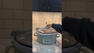 crockpot chicken tacos crockpot szn is my fav szn dinner dinnerideas mom cooking recipe vlog [upl. by Rosamund]