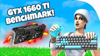 Fortnite GTX 1660 ti Performance mode BENCHMARK MAX FPS [upl. by Hanan532]