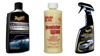 Top 5 Best Car Wax in The World [upl. by Uchida]