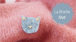 DIY Mode ♡ La Broche Chat [upl. by Jolie915]