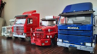 italeri scania 142 143 serie 124 italeri [upl. by Anytsirhc]