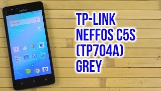 Распаковка TPLink Neffos C5S TP704A Grey [upl. by Neerroc741]