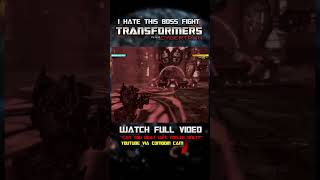 most annoying transformers boss fight transformers [upl. by Lauer185]