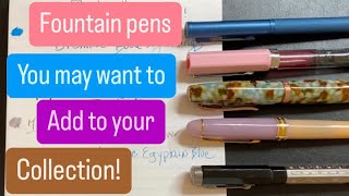 Few fountain pens you may want to add… [upl. by Aes]