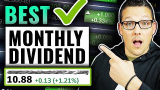 The BEST Monthly Paying Dividend Stock To Buy NOW [upl. by Aeslehc]