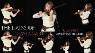 The Rains of Castamere and A Lannister Always Pays His Debts Violins Cover  Taylor Davis [upl. by Aivle331]