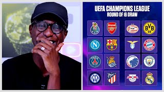 LIGUE DES CHAMPIONS TIRAGE AU SORT 8ie  CHAMPIONS LEAGUE DRAW [upl. by Gnol]