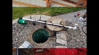 DIY Replace a Septic Tank Pump [upl. by Alegnave]