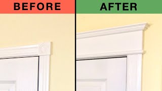 How to Replace Door Trim on a Pre Hung Door  Trim Carpentry [upl. by Benoite]