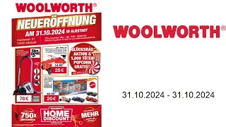 Woolworth Prospekt DE  vom 3110 bis 31102024 [upl. by Rudelson]