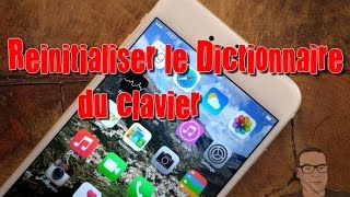 Comment réinitialiser le dictionnaire du clavier sur iPhone  iPad [upl. by Soll]