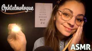 ♡ ASMR  Ophtalmologue Check up complet ♡ [upl. by Nylyoj]