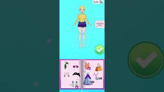 DIY Paper Doll  Fashion Diary dressupgame fashionfun girlgamer makeover paperdolls diyideas [upl. by Tabina]