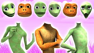 Wrong Heads DAME TU COSITA and PATILA Alien Green El Chombo Dance CHALLENGE Yeşil Uzaylı [upl. by Sebastiano]