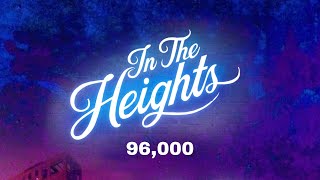 96000  Lyrics From In the heights movie [upl. by Windham432]