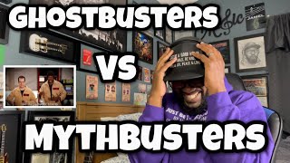 Ghostbusters vs Mythbusters  Epic Rap Battles of History  REACTION [upl. by Japheth]