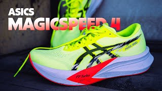 Asics Magic Speed 4  Full Review [upl. by Duky]