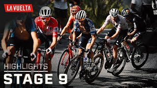 Vuelta a España 2024 Stage 9  EXTENDED HIGHLIGHTS  8252024  Cycling on NBC Sports [upl. by Kreit]