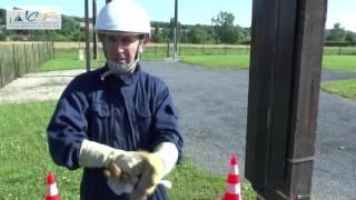 Formation Sécurité Reims Soissons  travaux sous tension  vidéo 3 [upl. by Eimot]