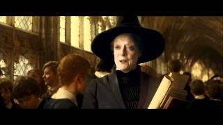 Harry Potter and the HalfBlood Prince  McGonagall gives Harry some advice HD [upl. by Aidin]