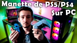 Jouer avec une MANETTE de PS5PS4 sur PC  DS4 Windows [upl. by Lauzon121]