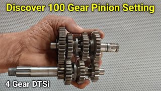 Discover 100 Gear Pinion Setting  4 Gear DTSi  Full Video [upl. by Renfred343]