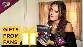 Surbhi Jyoti Receives Birthday Gifts From Her Fans  India Forums [upl. by Obocaj]